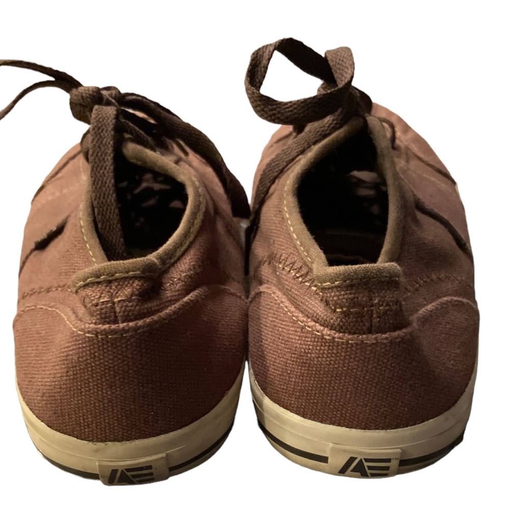 Brown American Eagle Outfitters Canvas High End Casual Shoes Men’s 10 SKATE - Picture 4 of 9